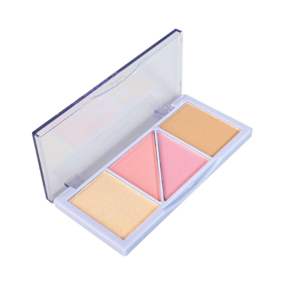 Paleta Blush e Iluminador Ruby Rose Feels 10.3g Hb-7529/1 Multicores 5