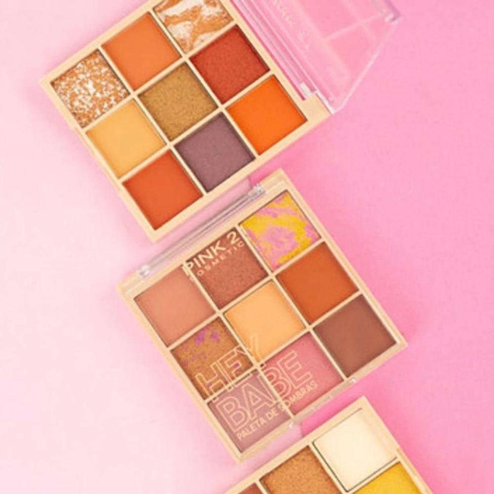 Paleta de Sombras Pink 21 Hey Babe 1 9g Multicores 5