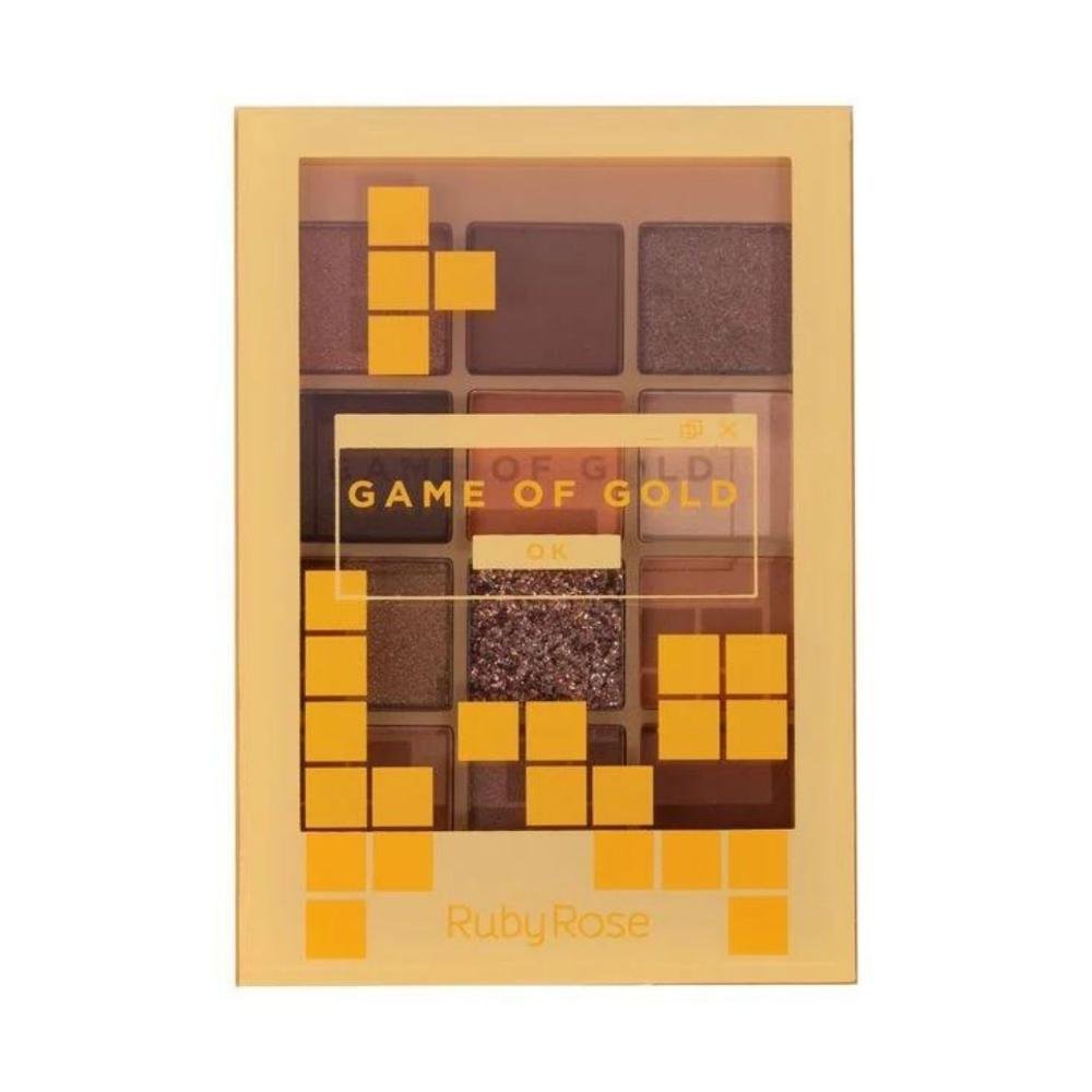Paleta de Sombras Ruby Rose Game Of Gold 6,82g Multicores 3
