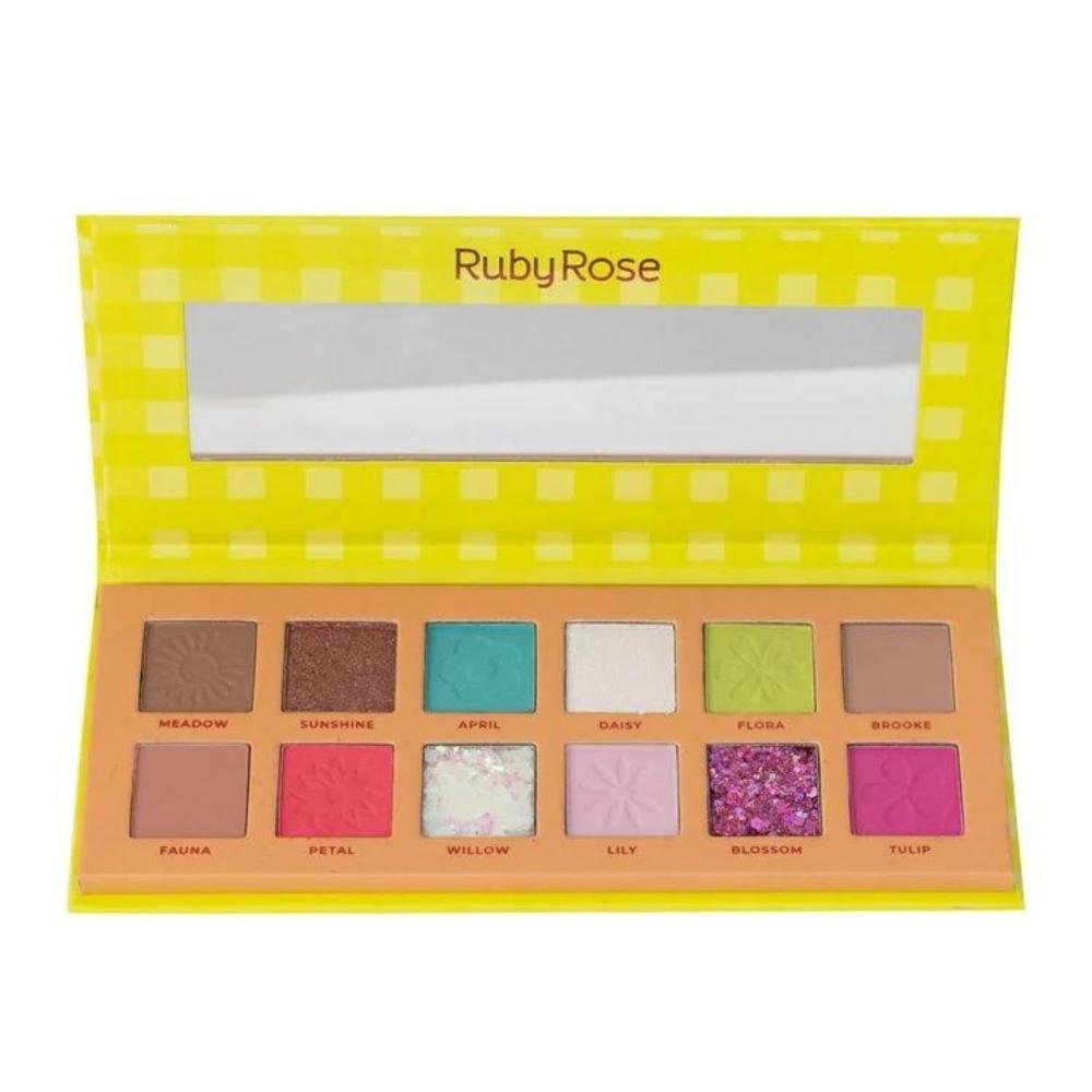 Paleta de Sombras Ruby Rose Spring Breeze 11,4g Multicores 4