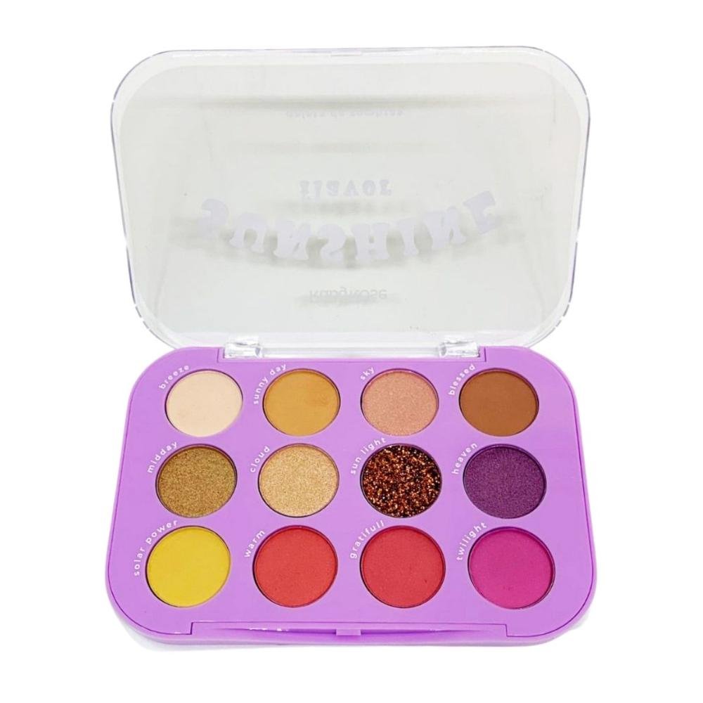 Paleta de Sombras Ruby Rose Sunshine Flavor 9,88g Multicores 4