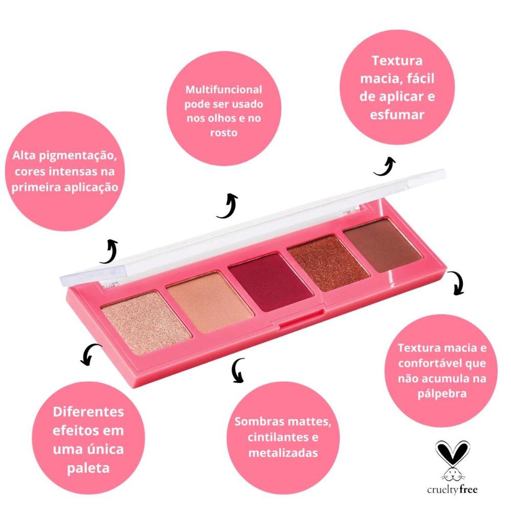 Paleta de Sombras Vult Soleil Sunset 3g Multicores 2