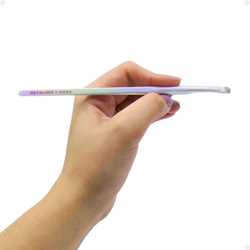 Pincel de Detalhes Ruby Rose Holographic Hb-hoe6 ÚNICO 5