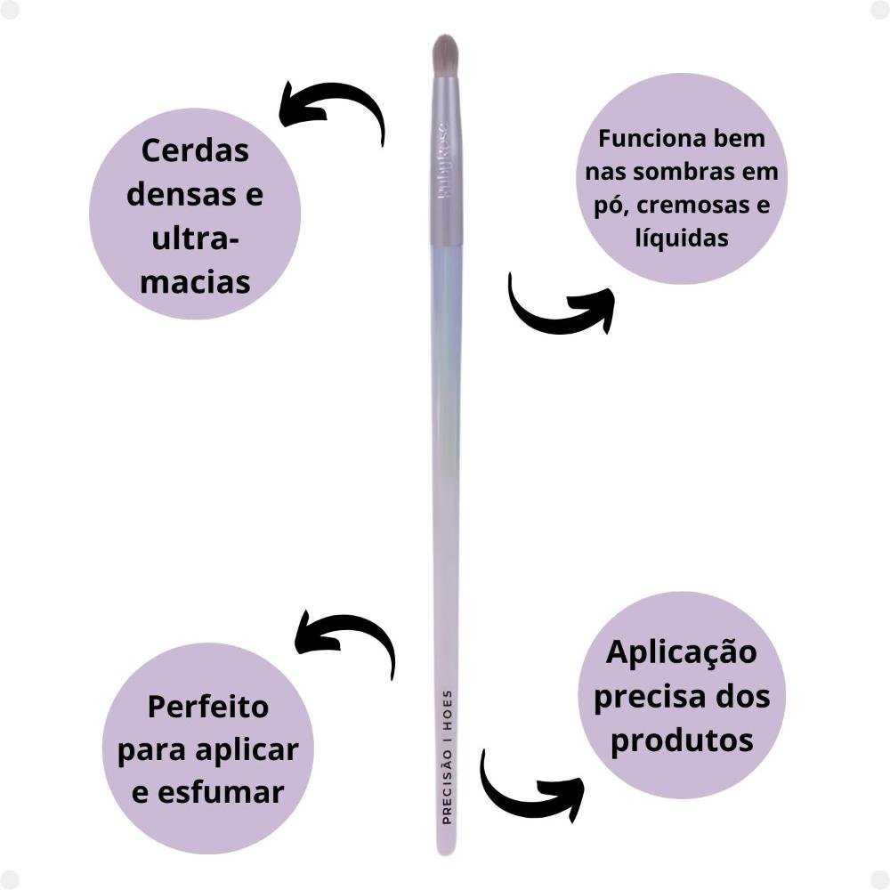 Pincel de Precisão Ruby Rose Holographic Hb-hoe5 ÚNICO 2