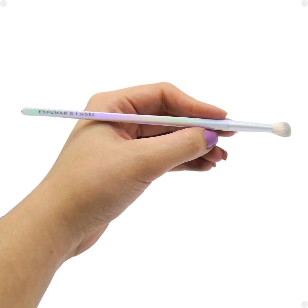 Pincel para Esfumar G Ruby Rose Holographic Hb-hoe3 ÚNICO 5