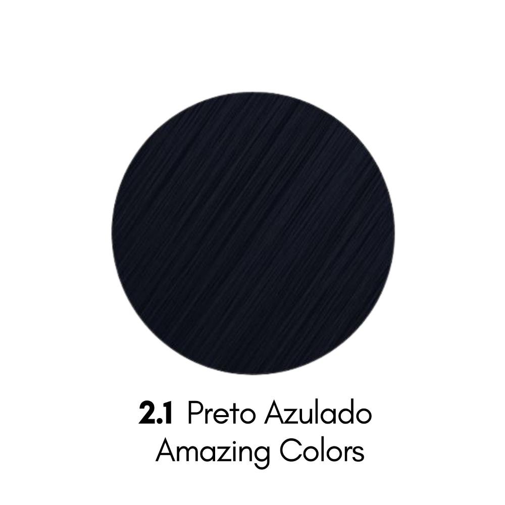 Coloração Jacques Janine 2.1 Preto Azulado 50g Preto Azulado 2.1 3