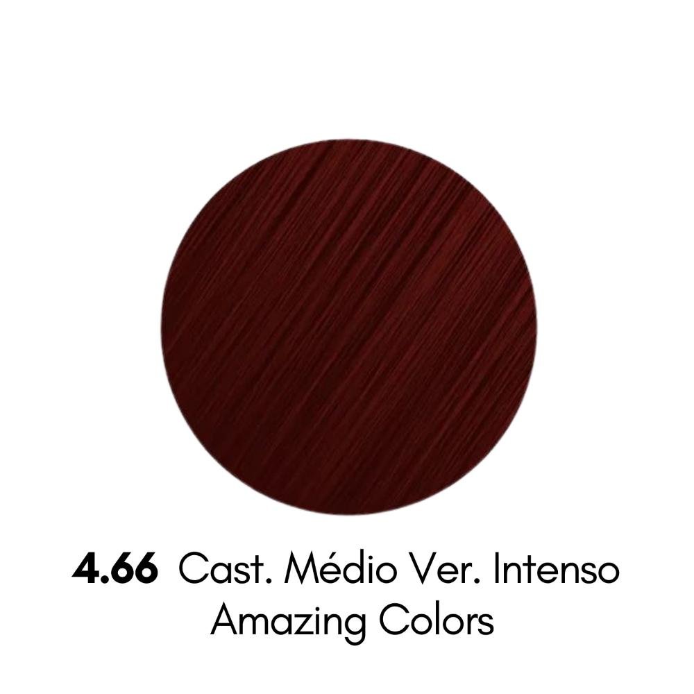 Coloração Jacques Janine 4.66 Cast. Médio Verm. Intenso 50g Verm. Intenso 4.66 3