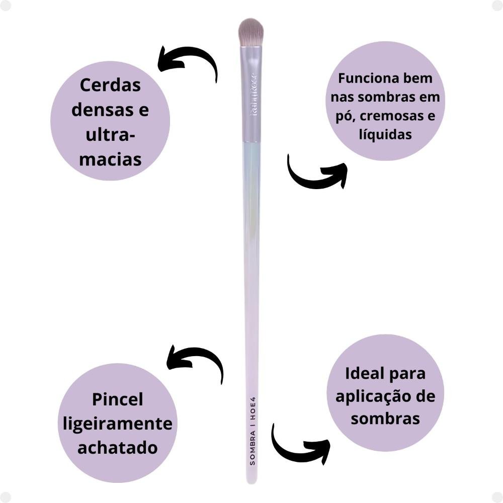 Pincel para Sombra Ruby Rose Holographic Hb-hoe4 ÚNICO 2