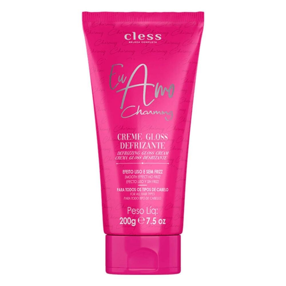 Creme Gloss Defrizante Cless Eu Amo Charming 200g 200g 1
