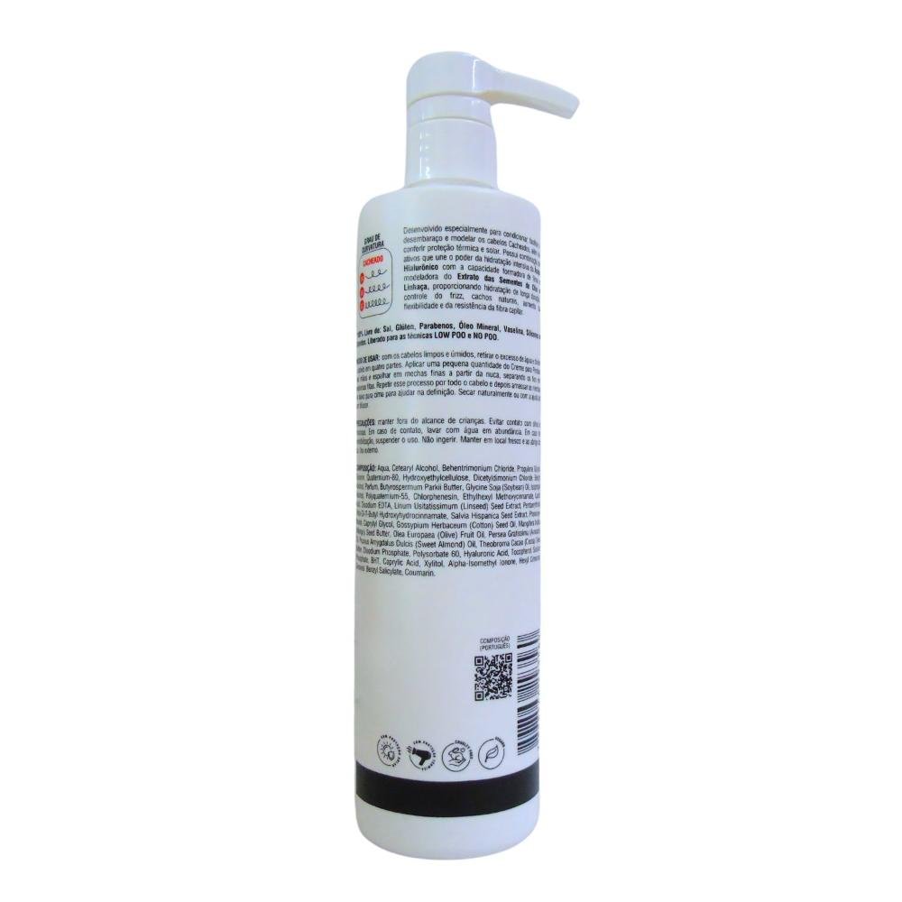 Creme para Pentear Acquaflora Forma Curvas Modelador de Cachos 480ml 480ml 3
