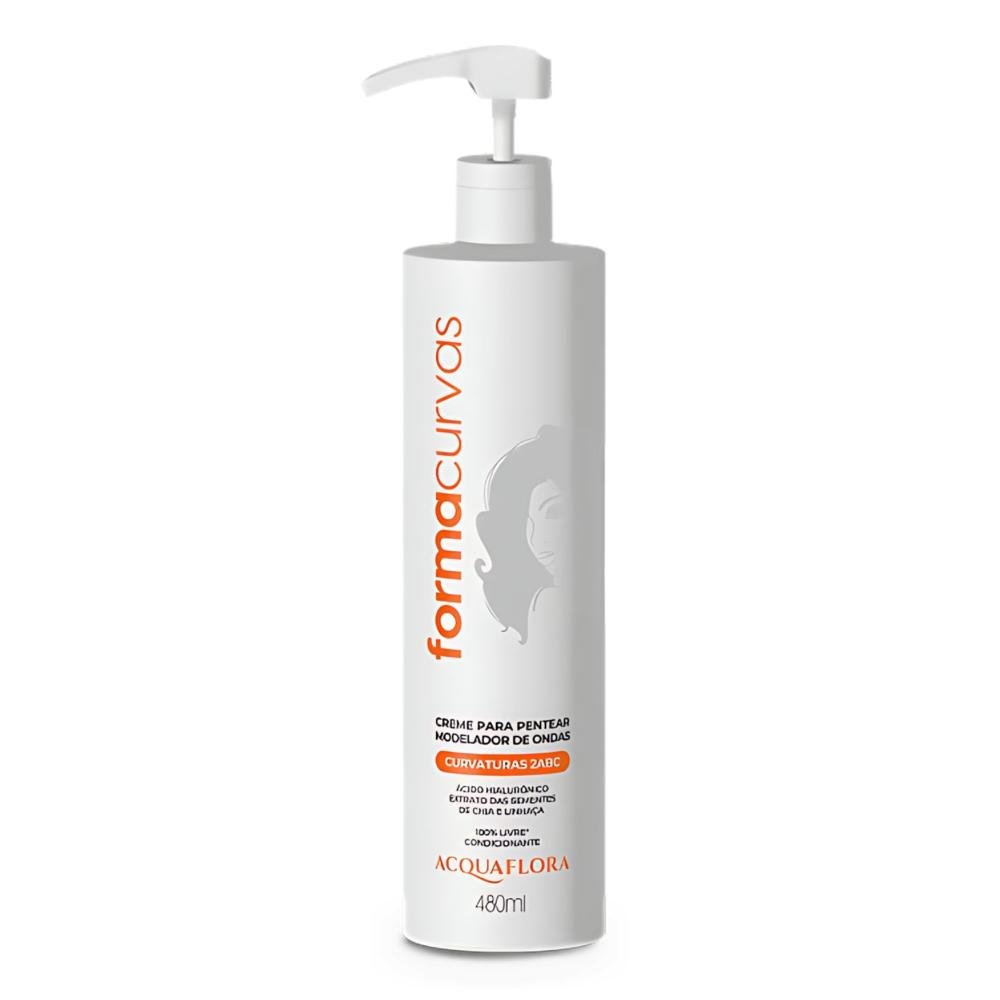 Creme para Pentear Acquaflora Forma Curvas Modelador de Ondas 480ml 480ml 1