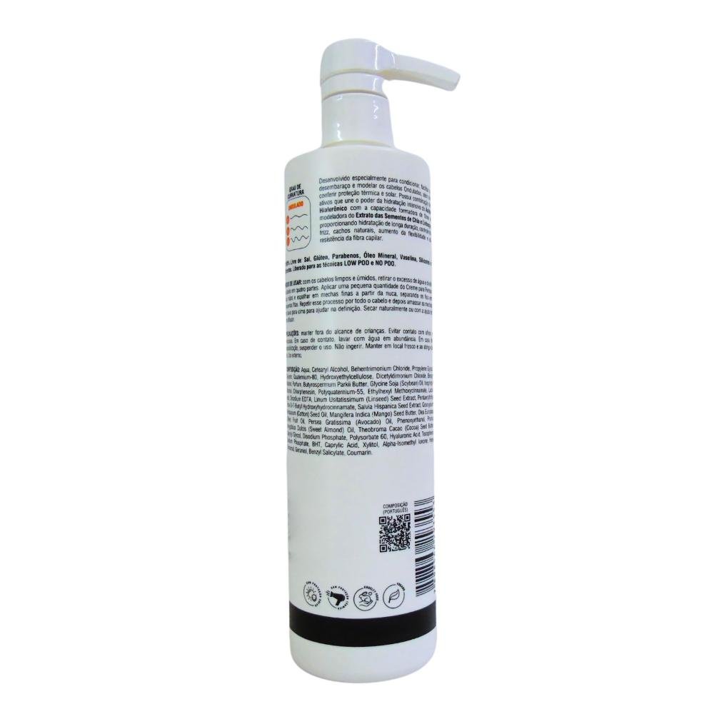 Creme para Pentear Acquaflora Forma Curvas Modelador de Ondas 480ml 480ml 3