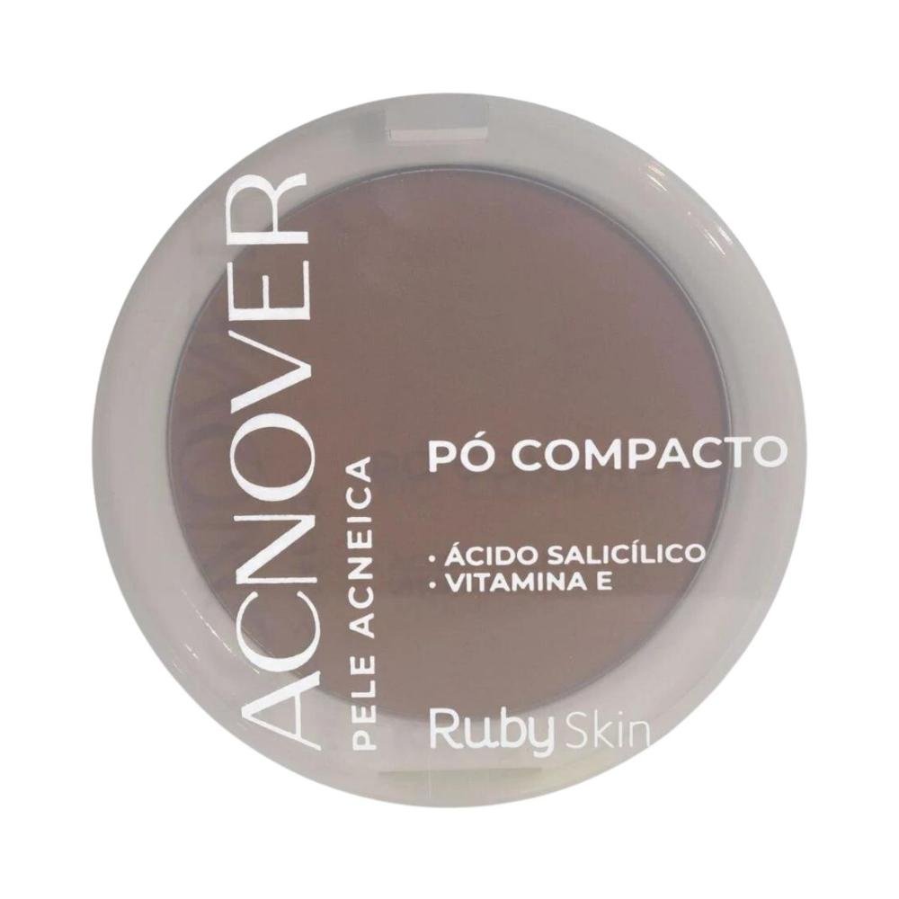Pó Compacto Acneico Acnover Ruby Skin Ruby Rose Me120 10g Me120 1