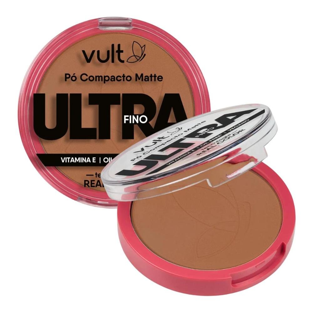 Pó Compacto Matte Vult Ultrafino V480 9g V480 1