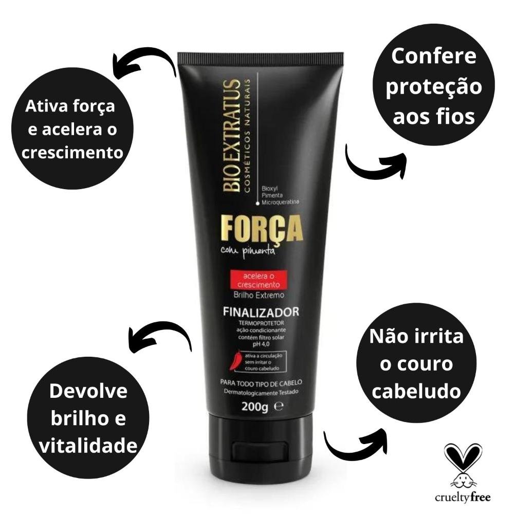 Finalizador Bio Extratus Força Com Pimenta 200g 200g 2