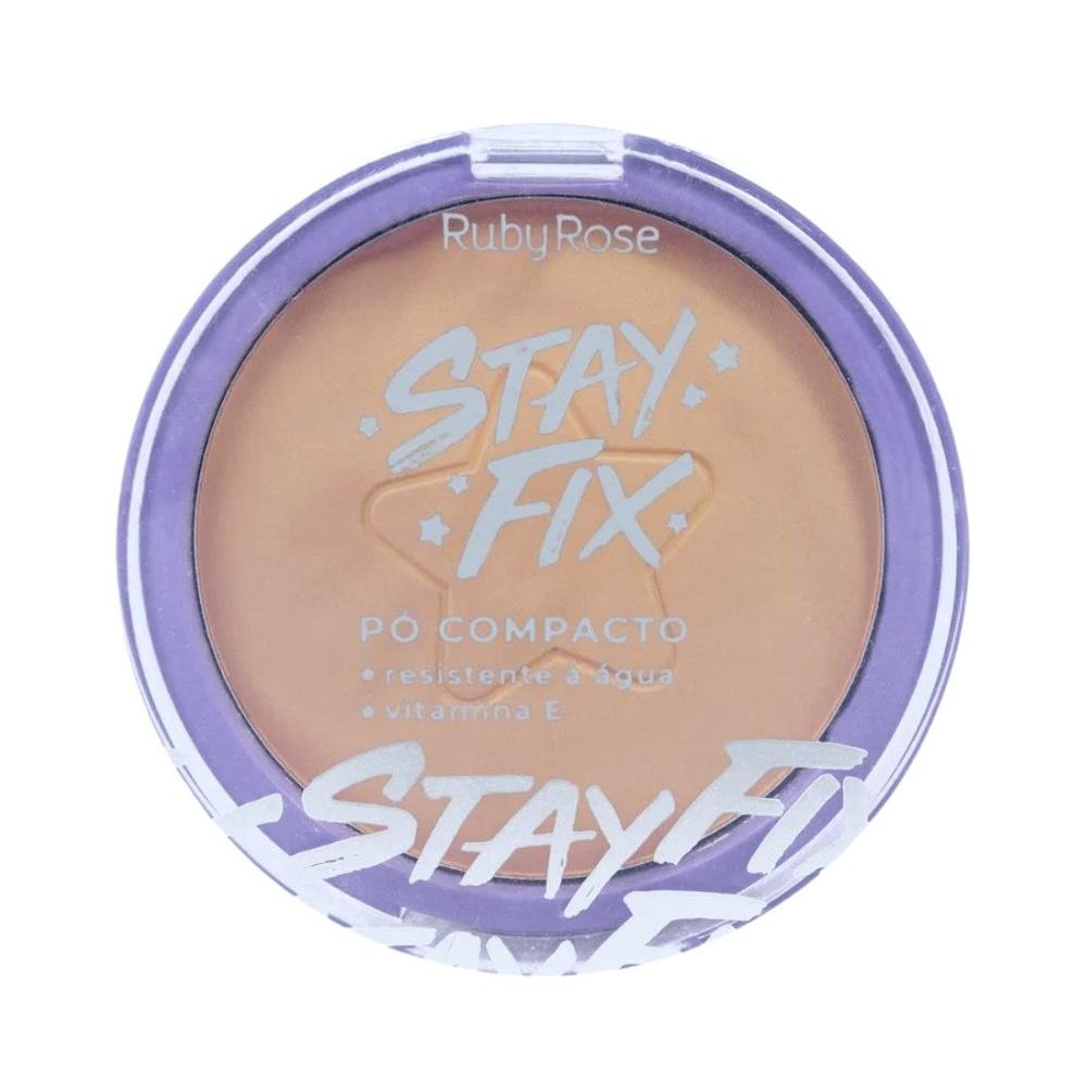Pó Compacto Ruby Rose Stay Fix Me120 10g Me120 3