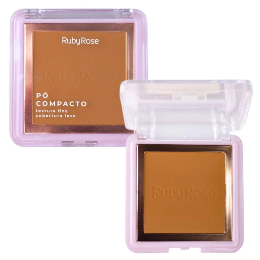 Pó Compacto Ruby Rose Textura Fina Pc60 7,5g Pc60 1