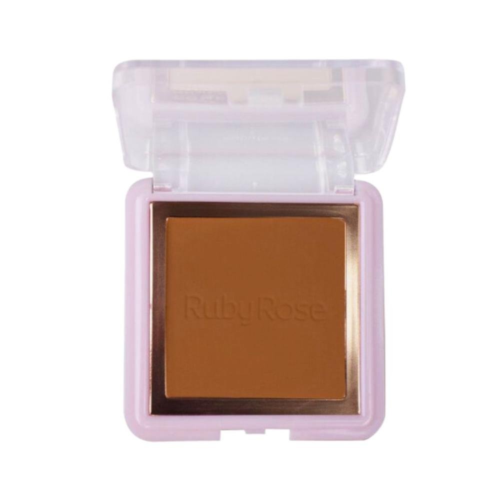 Pó Compacto Ruby Rose Textura Fina Pc80 7,5g Pc80 3