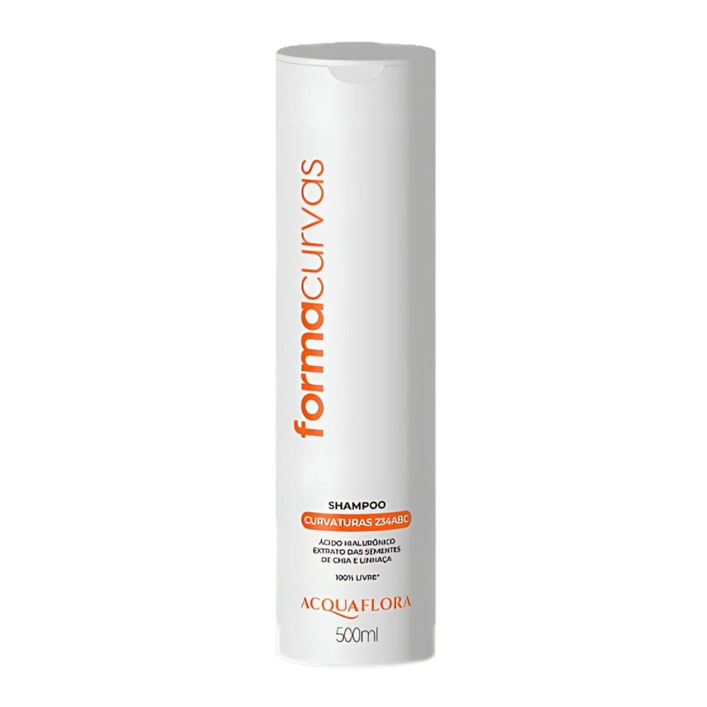 Kit Acquaflora Forma Curvas: Shampoo, Condicionador, Tratamento e Creme Modelador Crespos ÚNICO 3