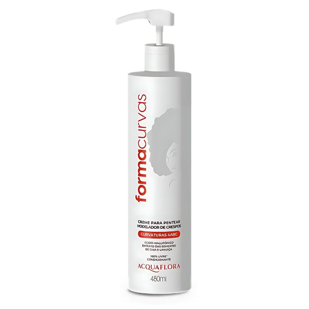 Kit Acquaflora Forma Curvas: Shampoo, Condicionador, Tratamento e Creme Modelador Crespos ÚNICO 6