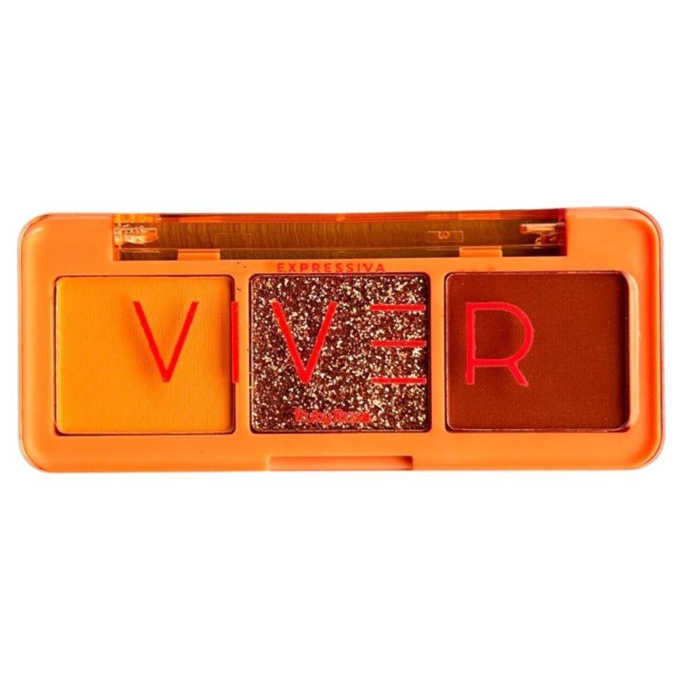Trio de Sombras Ruby Rose Viver Expressiva HB-F528 Multicores 3