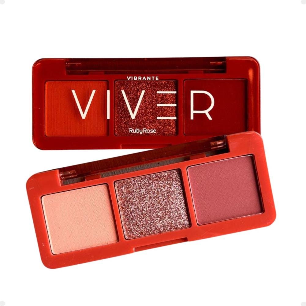 Trio de Sombras Ruby Rose Viver Vibrante HB-F528 Multicores 1