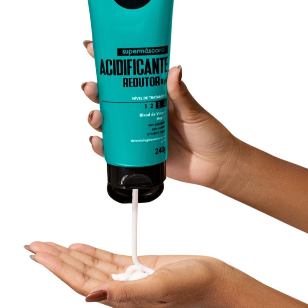 Kit Haskell Supermáscara Acidificante + Máscara Líquida Lamelar ÚNICO 4