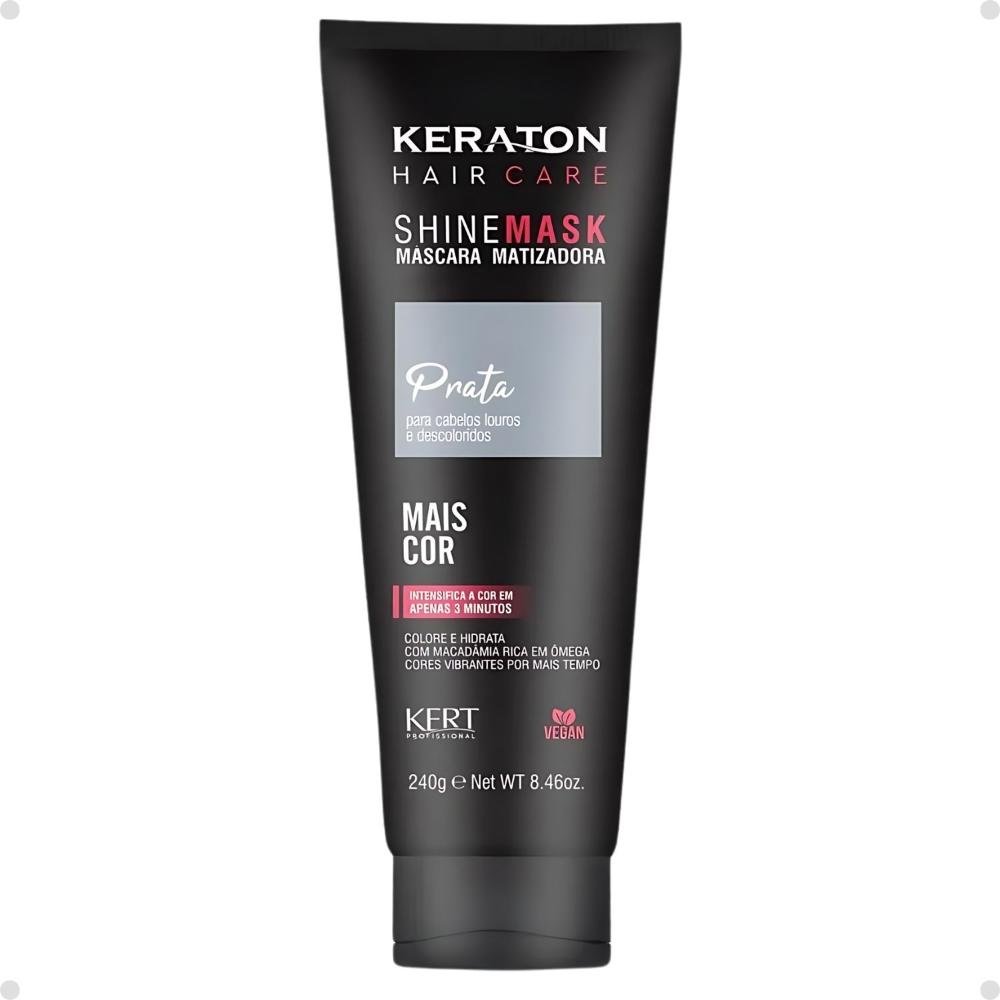Máscara Matizadora Keraton Kert Shine Mask Prata 240g 240g 1