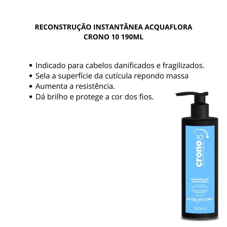Reconstrução Instantânea Acquaflora Crono 10 190ml 190ml 2