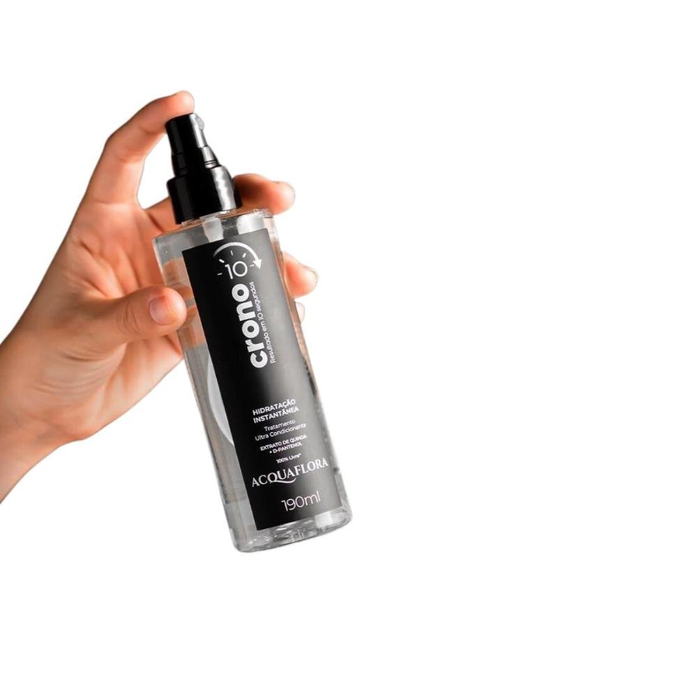 Spray Hidratação Instantânea Acquaflora Crono 10 190ml 190ml 3