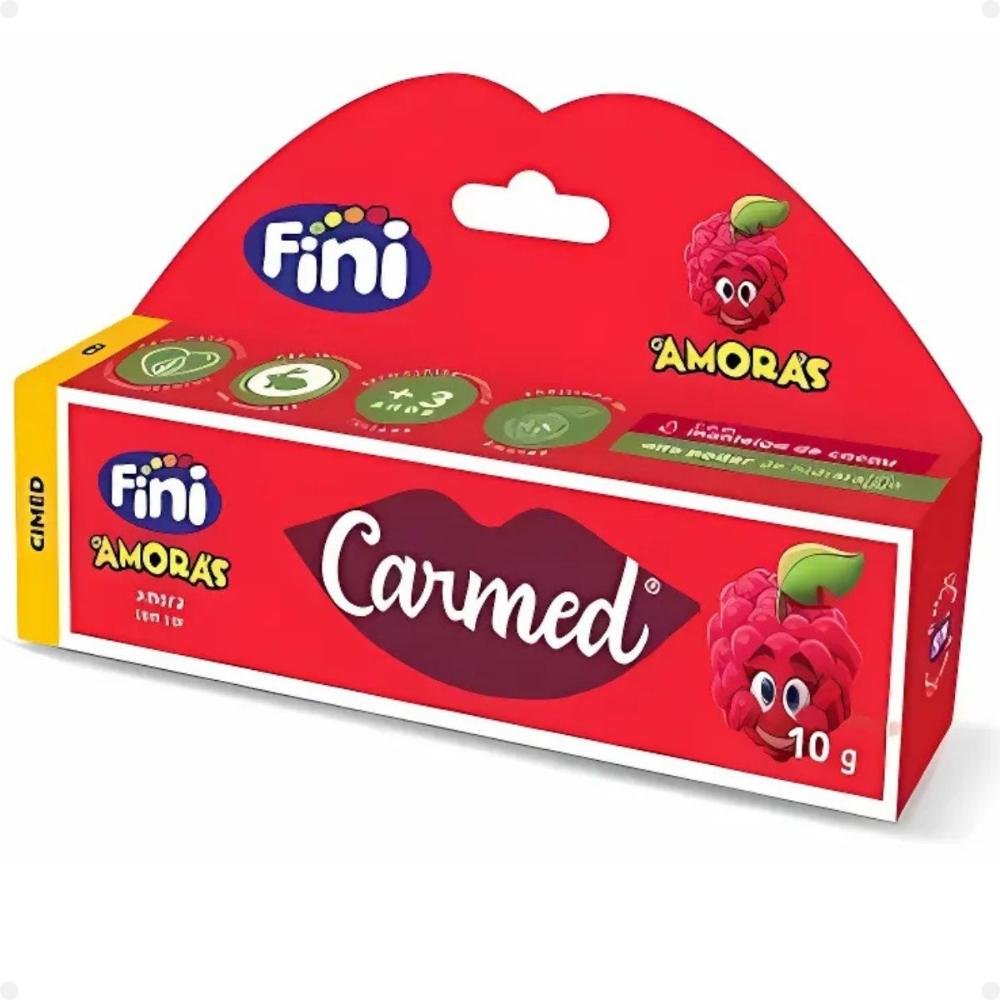 Hidratante Labial Carmed Fini Amora Clara 10g Amora Clara 4