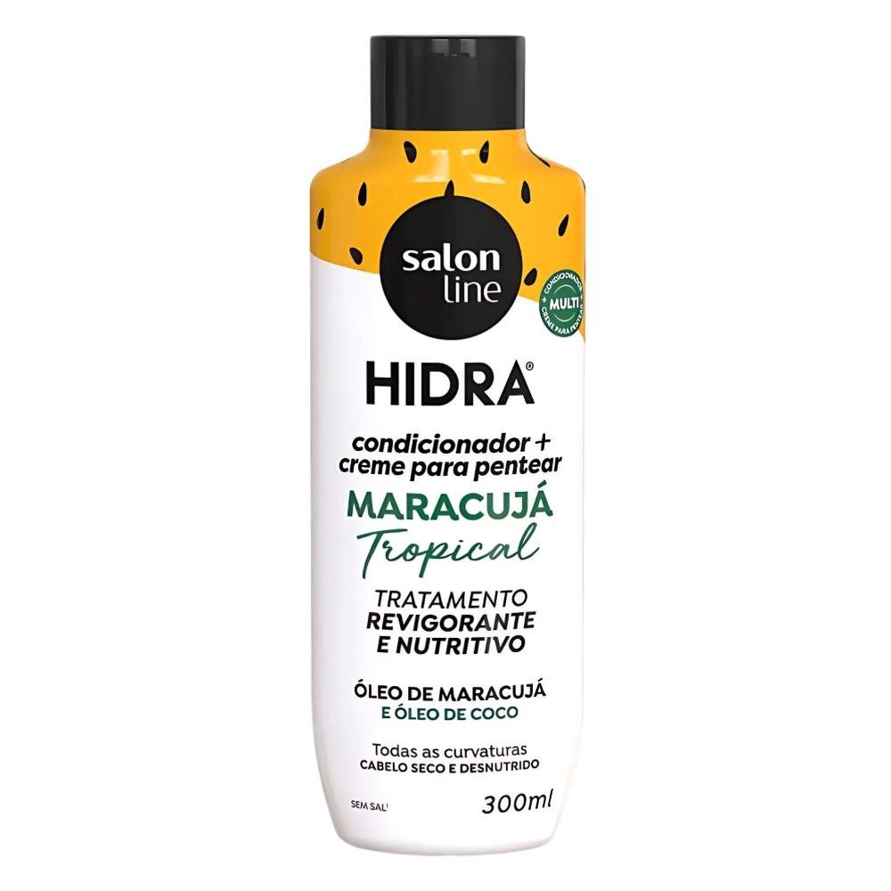 Salon Line Hidra: Shampoo e Condicionador Maracujá 300ml 300ml 5