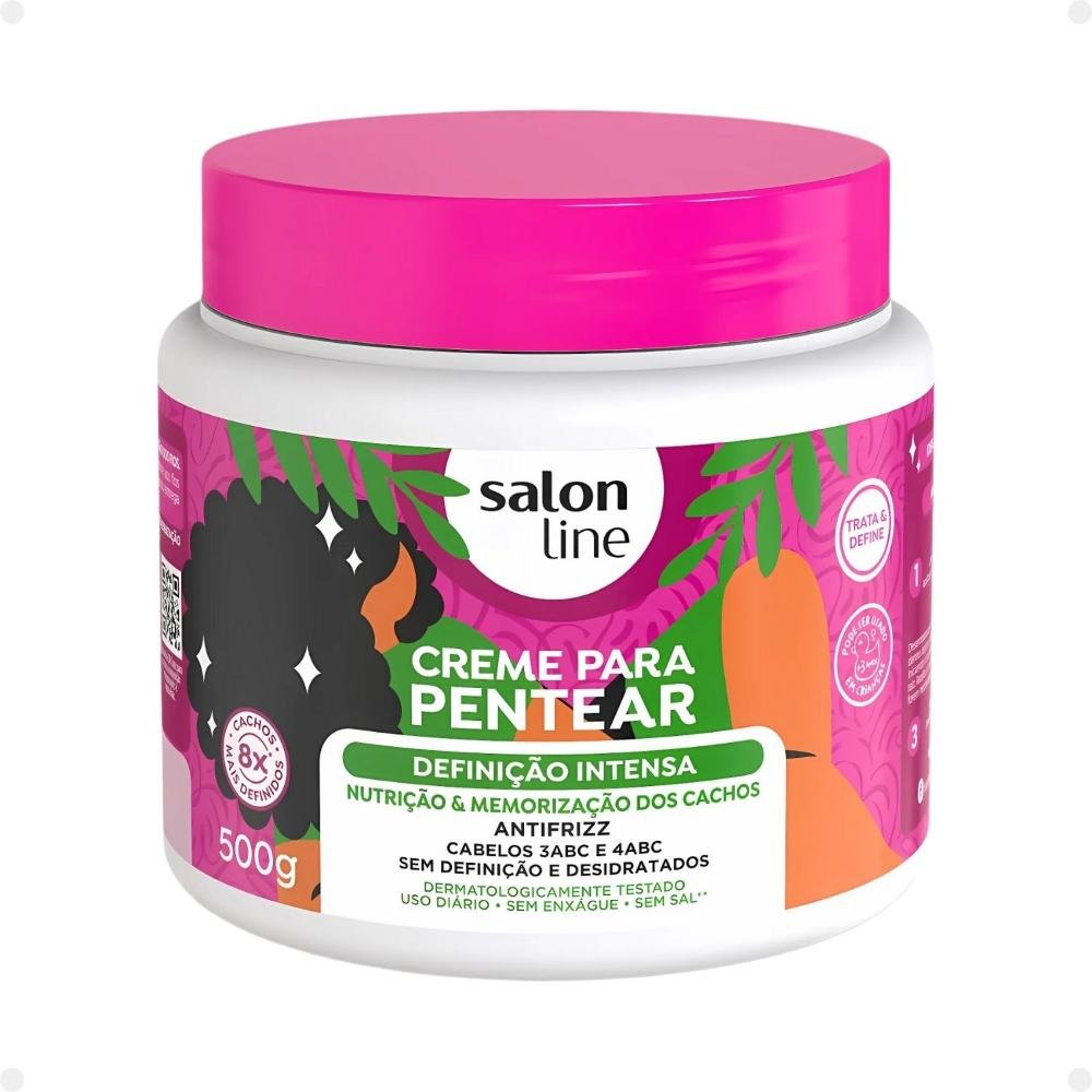 Creme para Pentear Salon Line Definição Intensa 500g 500g 1