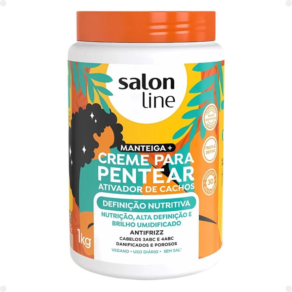 Creme para Pentear Salon Line Definição Nutritiva 1Kg 1kg 1