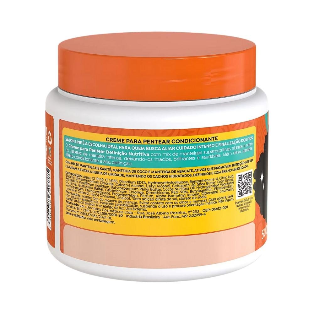 Creme para Pentear Salon Line Definição Nutritiva 500g 500g 3