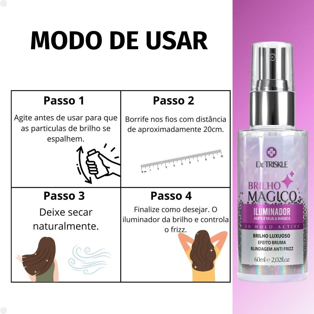 Iluminador Dr Triskle Brilho Mágico 60ml 60ml 5