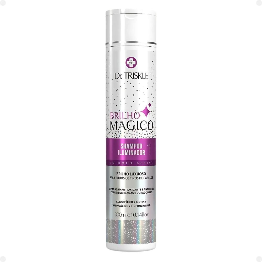 Kit Dr Triskle Brilho Mágico: Shampoo, Condicionador e Máscara Líquida ÚNICO 3