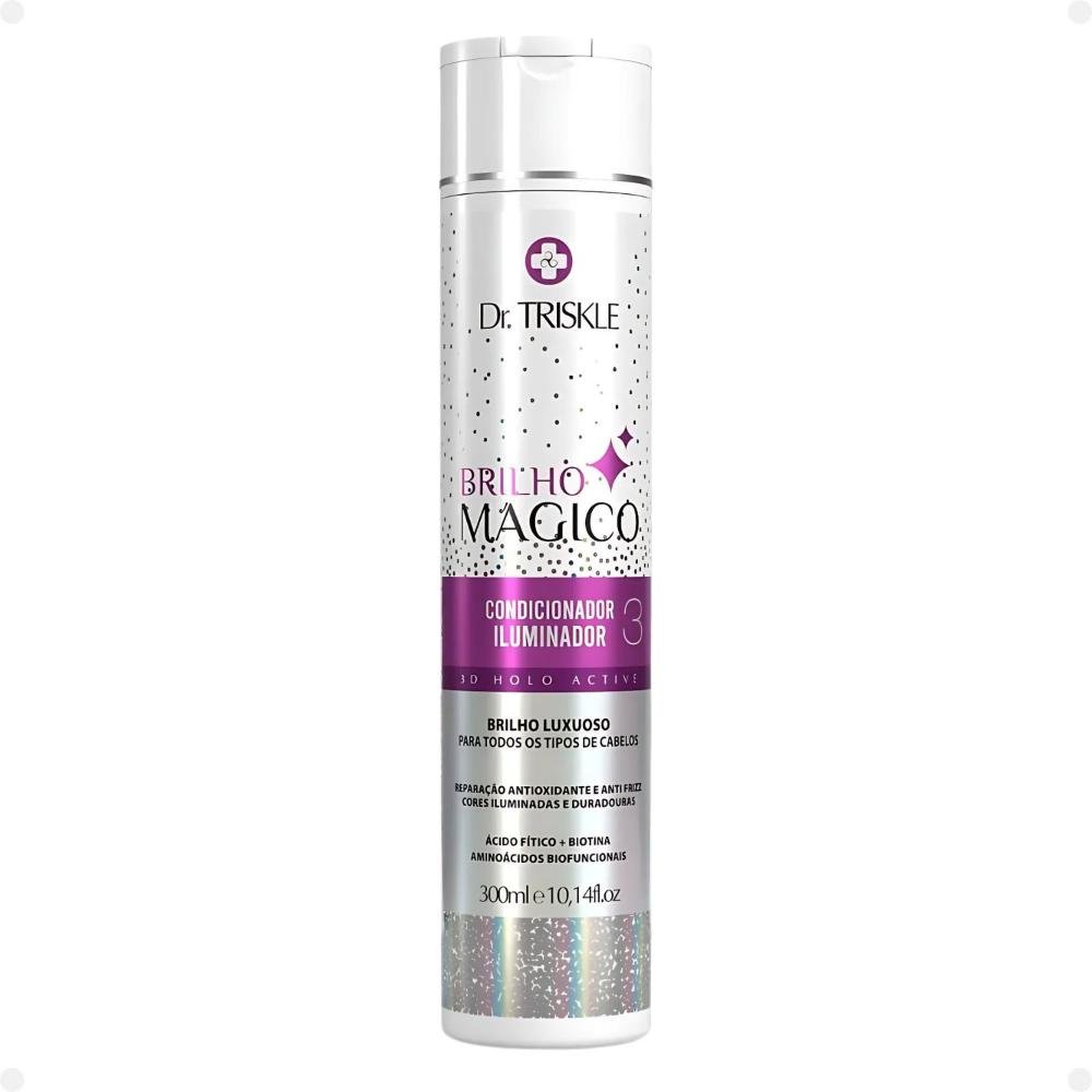 Kit Dr Triskle Brilho Mágico: Shampoo, Condicionador e Máscara Líquida ÚNICO 4