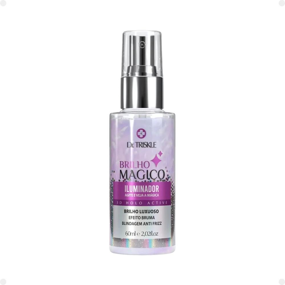 Kit Dr Triskle Brilho Mágico: Shampoo, Condicionador, Máscara, Máscara Líquida, Sérum e Iluminador ÚNICO 8