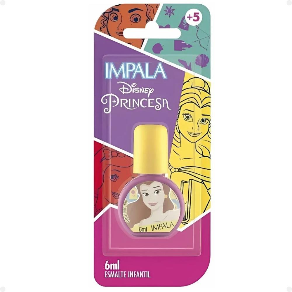 Esmalte Infantil Impala Disney Leia e Conquiste 6ml Leia e Conquiste 3