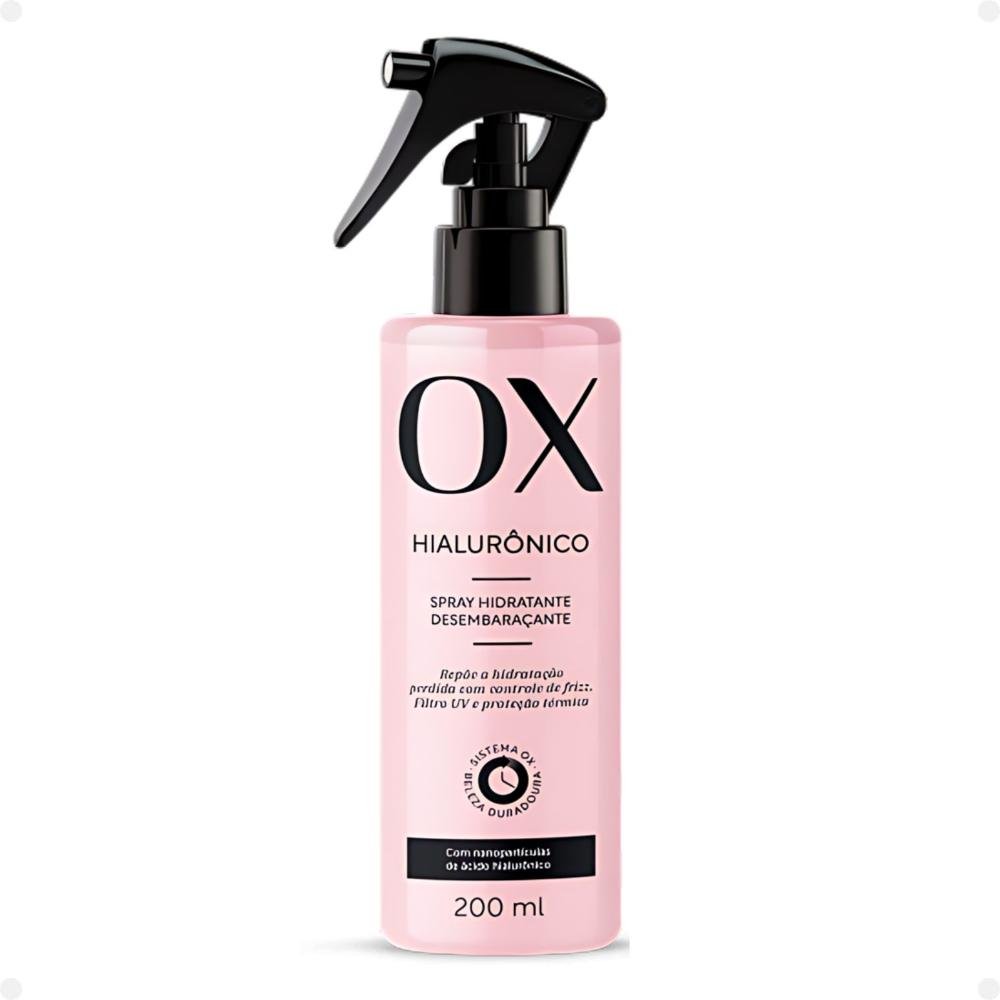 Kit Ox Hialurônico: Shampoo, Condicionador, Máscara e Spray ÚNICO 5