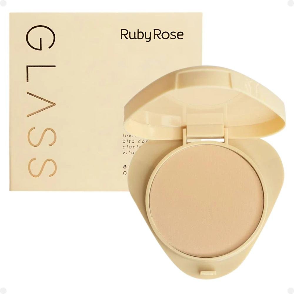 Pó Compacto Ruby Rose Glass Gpf20 Hb-863-2 Gpf20 1