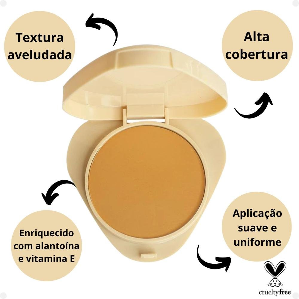 Pó Compacto Ruby Rose Glass Gpt20 Hb-863-9 Gpt20 2