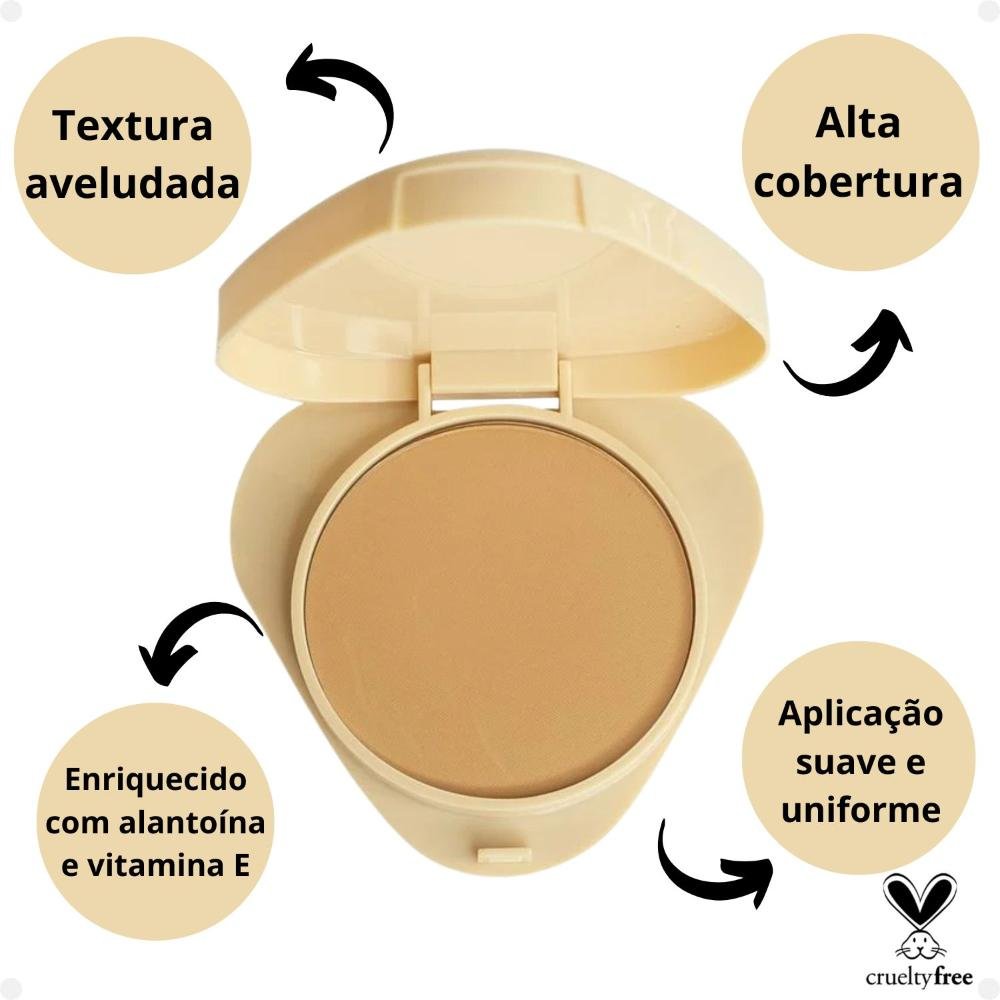 Pó Compacto Ruby Rose Glass Gpm20 Hb-863-6 Gpm20 2