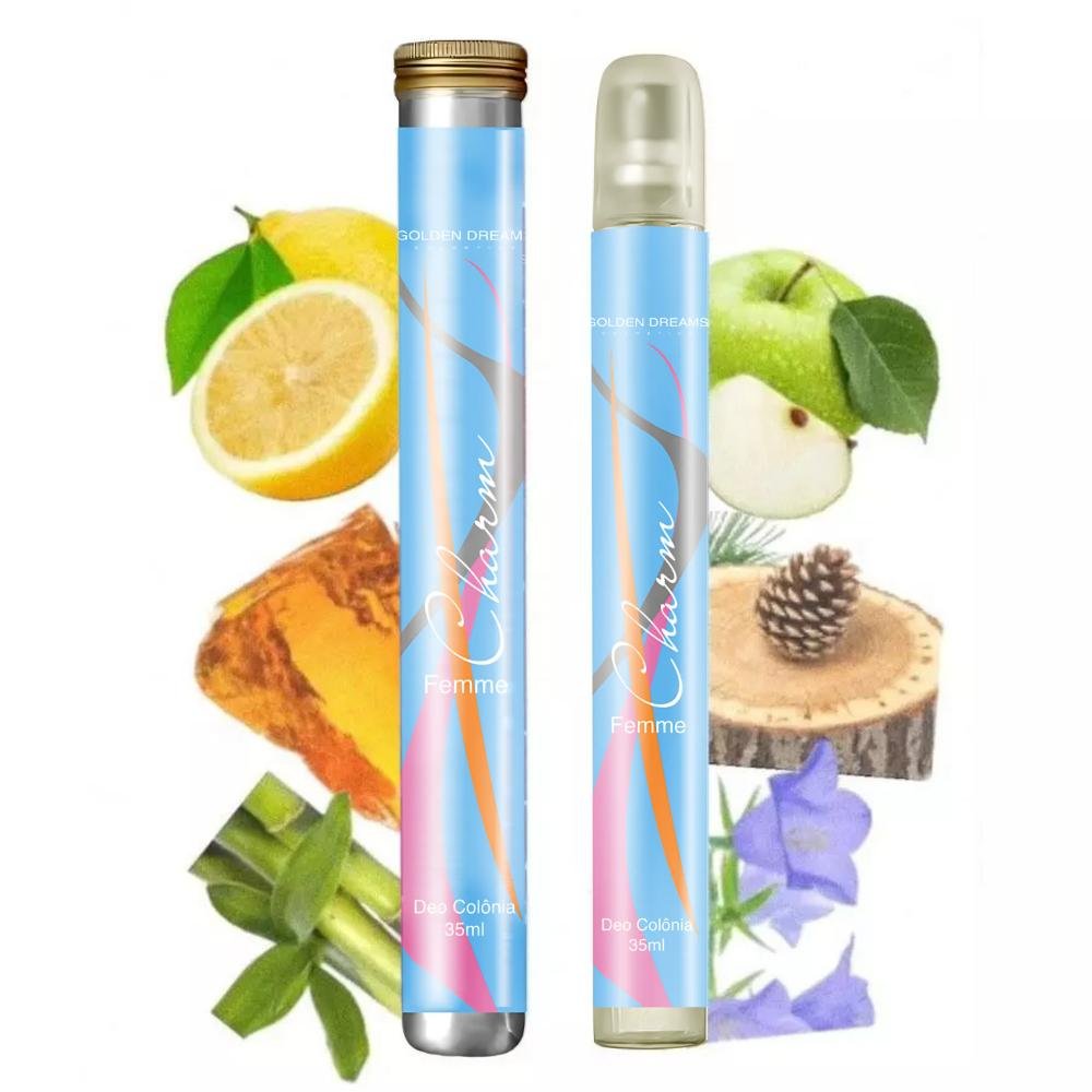 Deo Colônia Golden Dreams Femme Charm 35ml 35ml 5