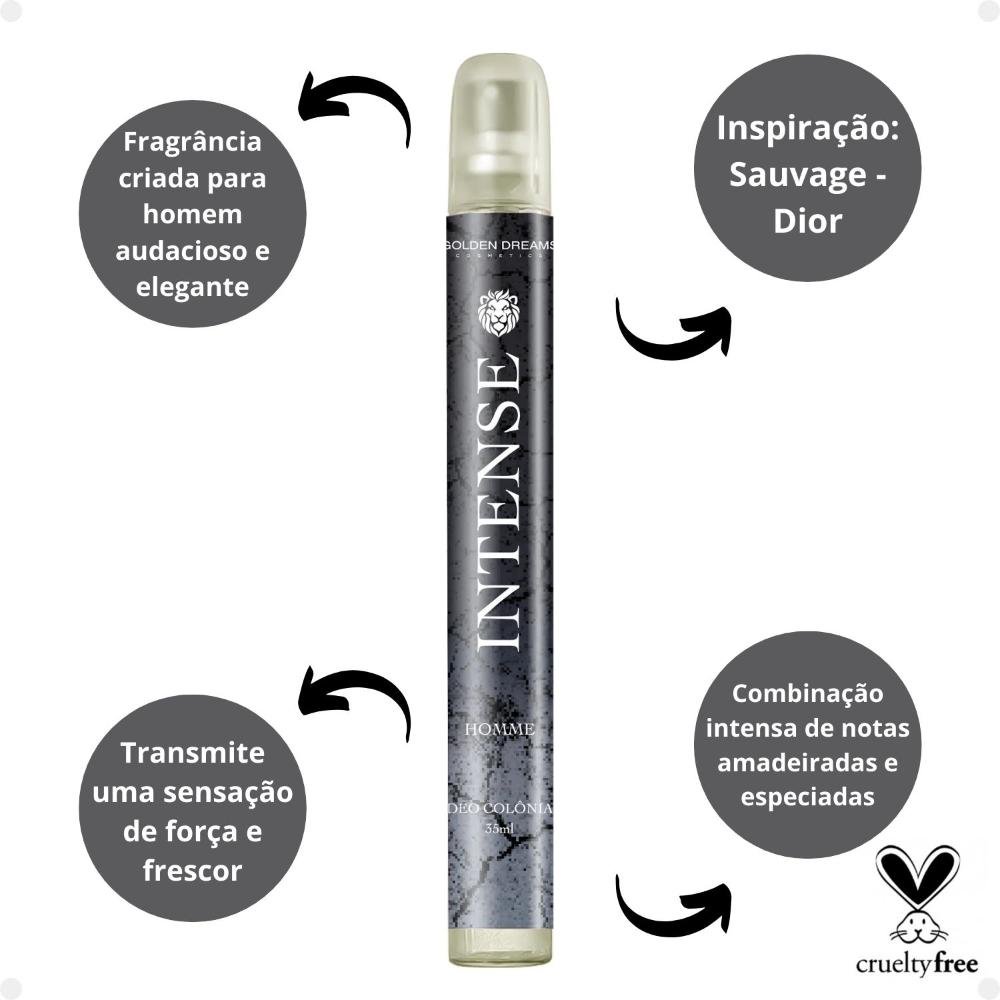 Deo Colônia Golden Dreams Homme Intense 35ml 35ml 2