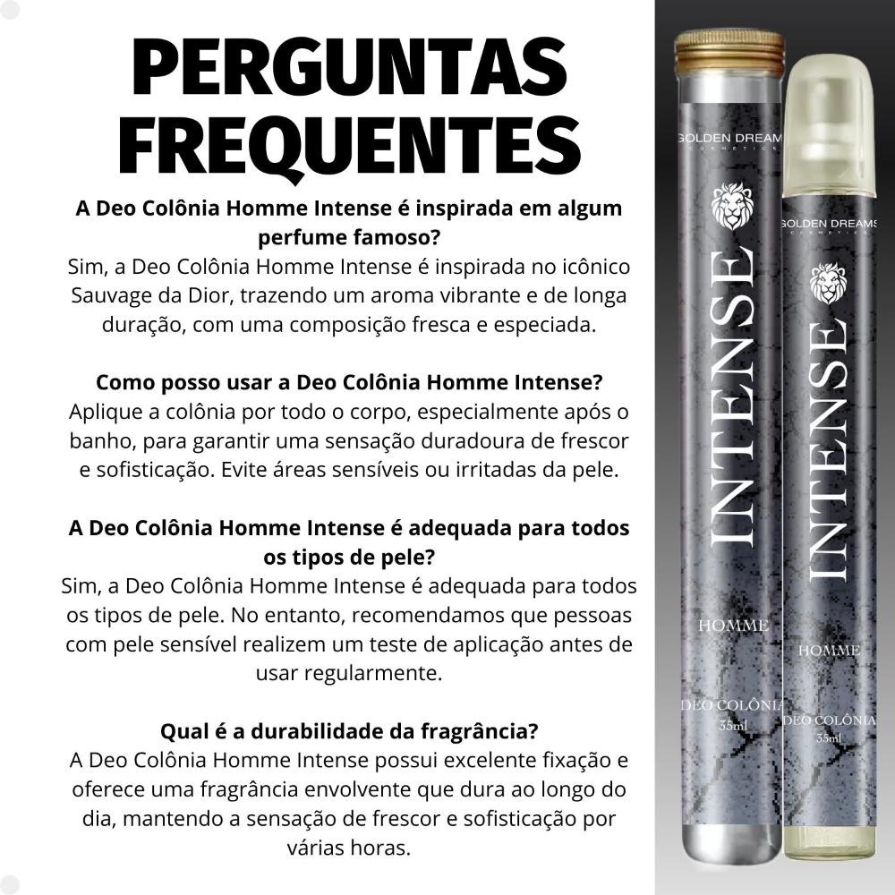 Deo Colônia Golden Dreams Homme Intense 35ml 35ml 6