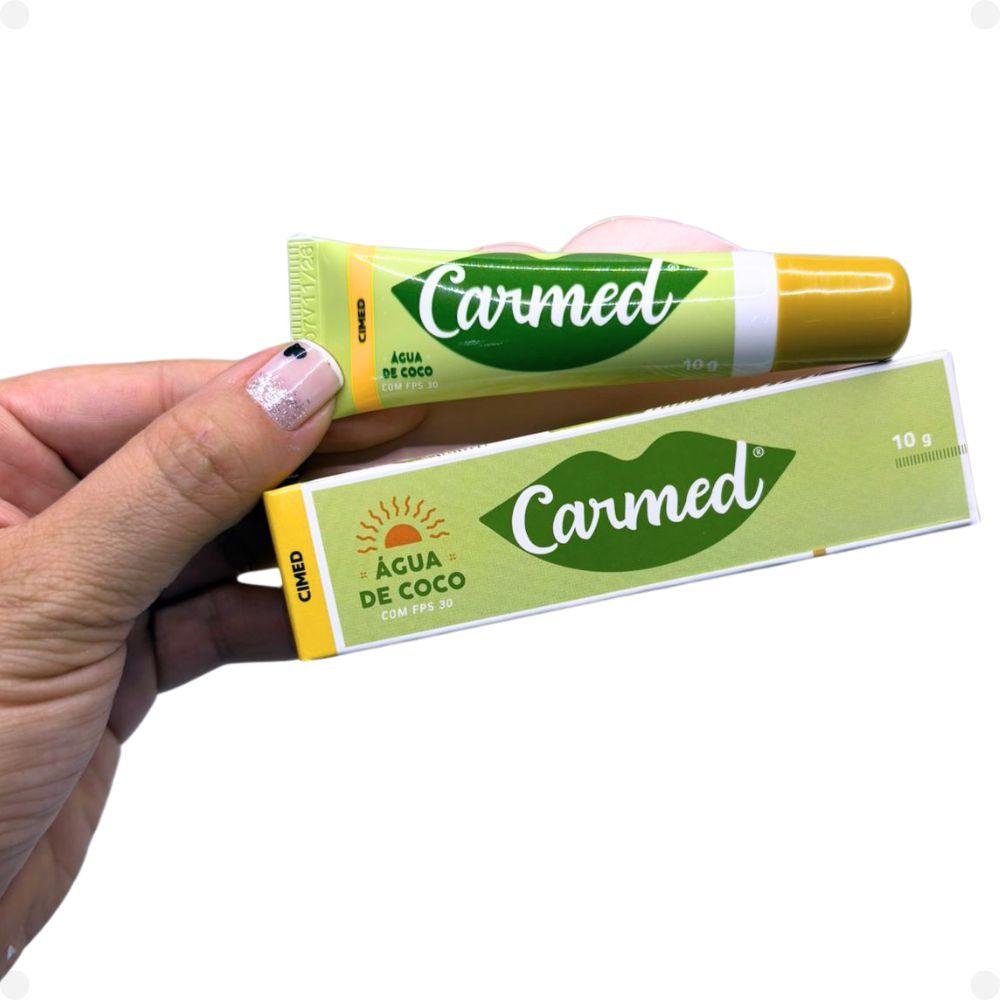 Hidratante Labial Carmed Água de Coco com FPS 30 10g 10g 5