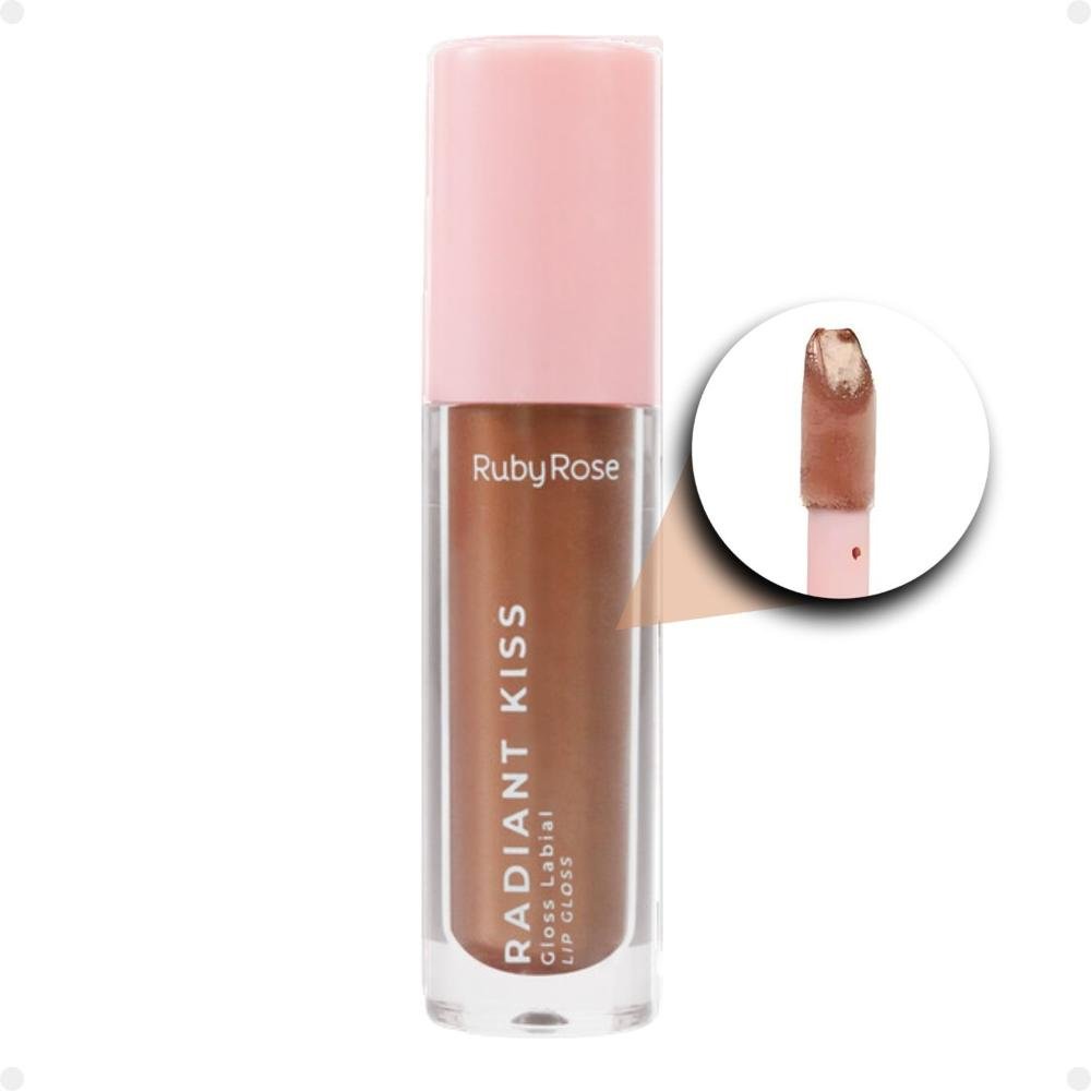 Gloss Labial Ruby Rose Radiant Kiss Rk40 Hb-l6400-4 Rk40 4