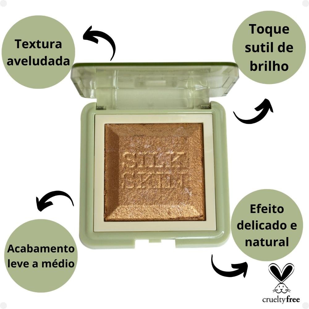 Iluminador Ruby Rose Silk Skin Radiant Shine Sand Dust Hb-F1600-6 Sand Dust 2